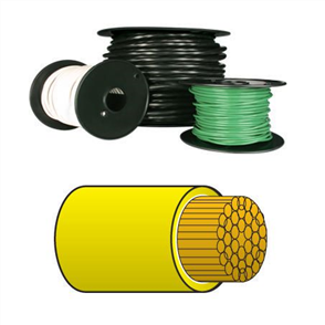 2.5mm Single Core Automotive Cable Yellow 30M (NZ Ref.148)