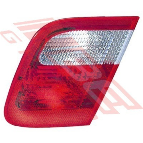 REAR LAMP - R/H - INNER - CLEAR/RED - BMW 3'S E46 4D 1998