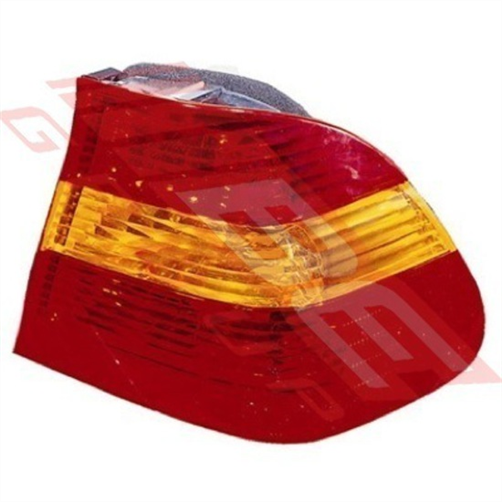 REAR LAMP - R/H - RED/AMBER/RED - BMW 3'S E46 4D 2001