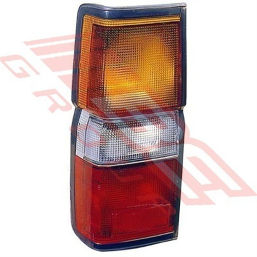 REAR LAMP - L/H - AMBER/CLEAR/RED - NISSAN PATHFINDER/TERRANO 1987