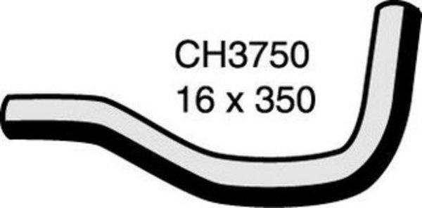 Heater Hose - TOYOTA LANDCRUISER GRJ120R - 4.0L V6  PETROL - CH3750