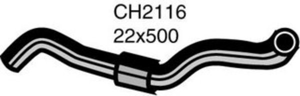 Radiator Upper Hose DAIHATSU CHARADE 1.0L I3 CH2116