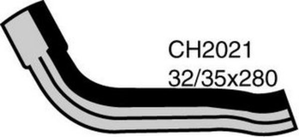 Radiator Lower Hose TOYOTA HIACE LH61R 2.4L I4 CH2021