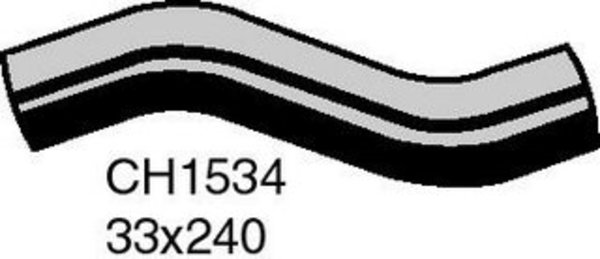Radiator Upper Hose  - NISSAN SKYLINE R30 - 2.4L I6  PETROL - Manual