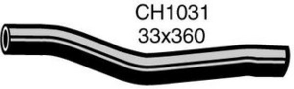 Radiator Upper Hose TOYOTA CROWN MS85R - 2.6L I6 PETROL CH1031