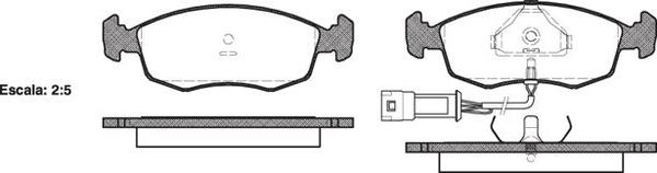 DB276 E Front Disc Brake Pads Ford Sierra XR4 4X4 Tinkr