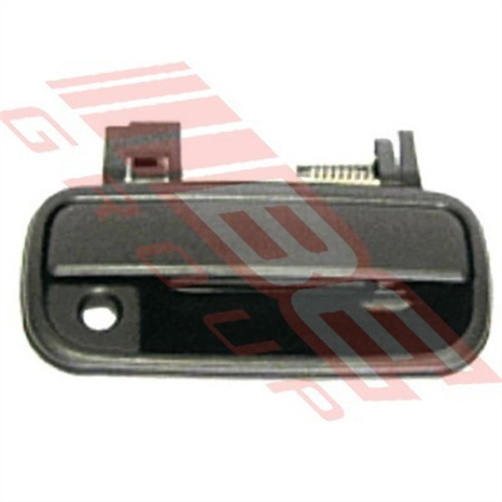 DOOR HANDLE - FRONT OUTER - BLACK - L/H - TOYOTA HILUX 2WD/4WD 1999-01