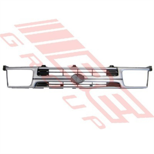 GRILLE - SILVER BLACK - TOYOTA HILUX 2WD 1999-01