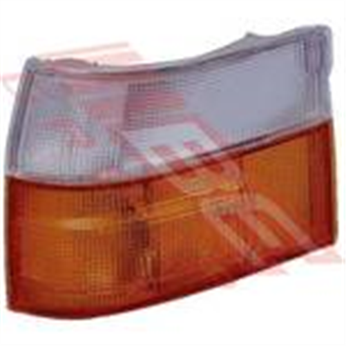 CORNER LAMP - LEFT HAND - AMBER/CLEAR - TOYOTA HIACE 1990- NZ ONLY
