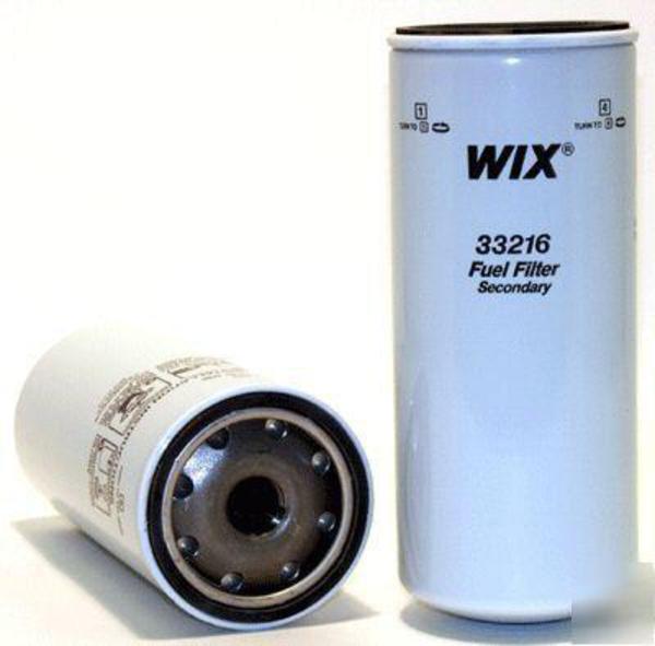 WIX FUEL FILTER - (SPIN-ON) 16 MICRON 33216
