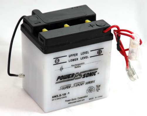P/SPORT BATTERY CONVENTIONAL 6 V