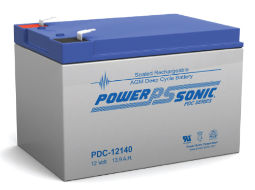 POWERSONIC AGM D/CYCLE 12V-13.9A/