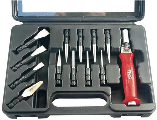 PUNCH AND CHISEL SET 12PCE 1/4 DR