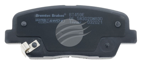 4WD BRAKE PADS SET HYUNDAI SANTE-FE (CM) 2.2 CRDi BT459E