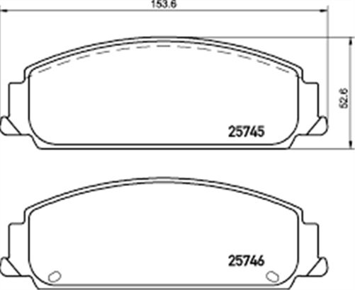 FRONT DISC BRAKE PADS - HOLDEN COMMODORE VE CERAMIC 06-