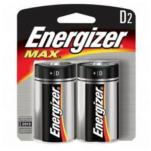 D Size Battery Max 2Pk