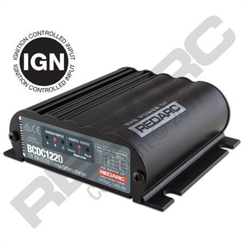 Battery Charger Input 9 to 32VDC Output 12VDC - 20A