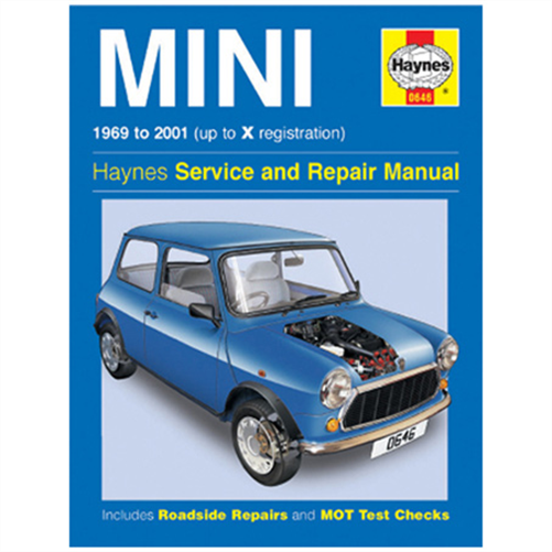 Service & Repair Manual - Mini 1969-2001