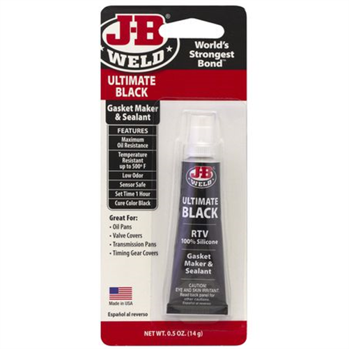 JB Weld Ultimate Black Silicone 14g