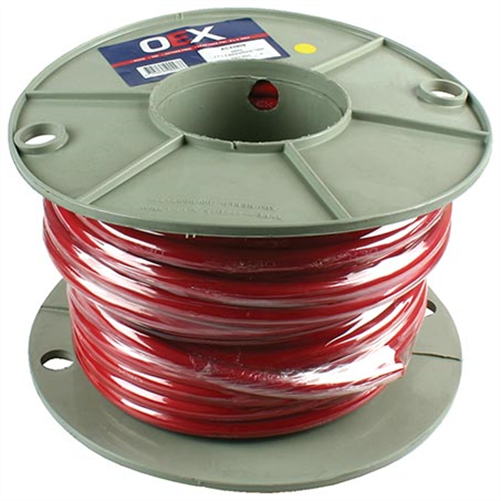 2 B&S Single Core Battery Cable Red 30M