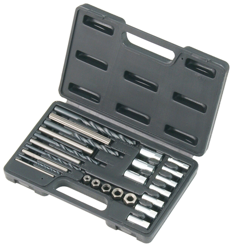 Screw Extractor Drill & Guide Set 25pc