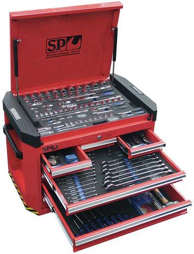 212pc Metric Tool Kit in Concept Series Tool Box - Red