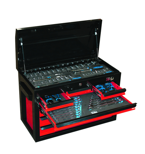 134pc Metric/SAE Concept Series Tool Kit - Red/Black
