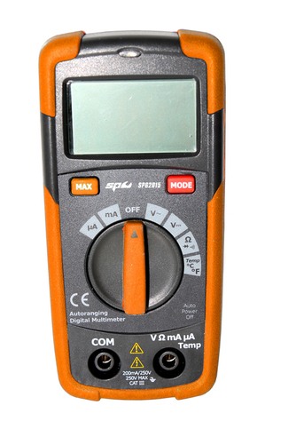 Pocket Digital Multimeter with Temperature