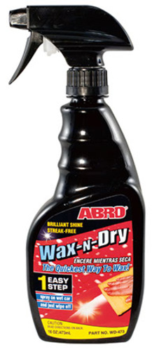 ABRO 1-Step Wax-N-Dry - 473mL