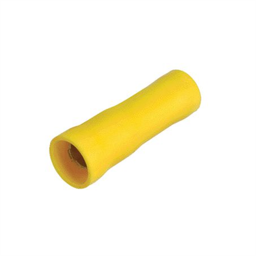 Crimp Terminal Female Bullet Yellow Insulated 5mm - 8 Pce