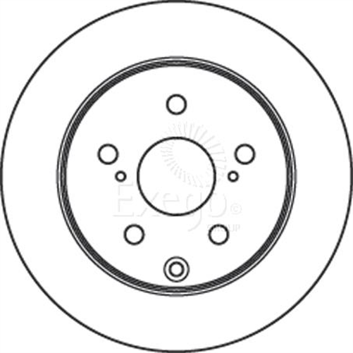 Disc Brake Rotor 281mm x 10.5 Min