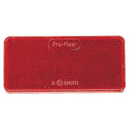 Rectangle Red 44 x 94mm - 50 Pce
