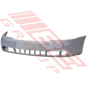 FRONT BUMPER - PRIMED GREY - AUDI A4 1999-2001 - F/LIFT