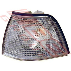 CORNER LAMP - L/H - CLEAR - BMW 3'S E36 4DR 1991