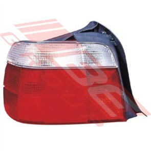 REAR LAMP - L/H - CLEAR/RED - BMW 3'S E36 1996- COMPACT