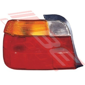REAR LAMP - L/H - AMBER/CLEAR/RED - BMW 3'S E36 1996- COMPACT