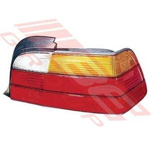 REAR LAMP - R/H - AMBER/CLEAR/RED - BMW 3'S E36 1991-95 2DR