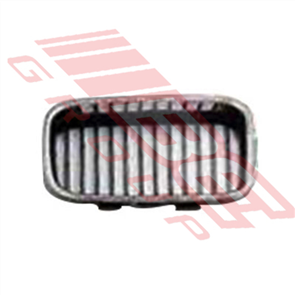 GRILLE - CENTRE - L/H - CHROME/BLACK - BMW 3'S E36 2DR/4DR 1991-95