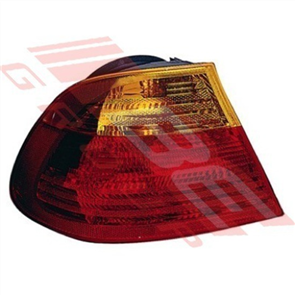 REAR LAMP - L/H - AMBER/RED - BMW 3'S E46 2D 1998