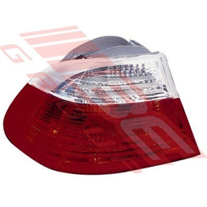 REAR LAMP - L/H - CLEAR/RED - BMW 3'S E46 2D 1998