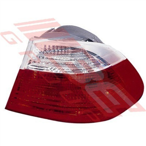 REAR LAMP - R/H - CLEAR/RED - BMW 3'S E46 2D 1998