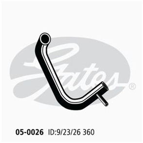 GATES RADIATOR HOSE 05-0026