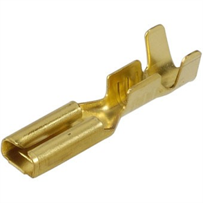 Crimp Terminal Female Blade Brass Terminal Entry 2.8 x 0.8mm Non Insul