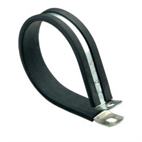 Pipe Clamp 66mm Rubber & Steel - Pack of 10
