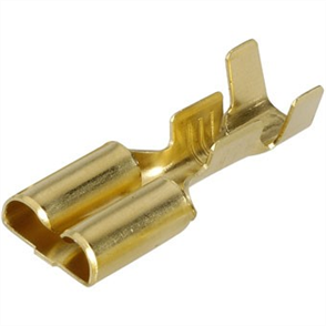Terminal Female Blade Brass Terminal Entry 6.3 x 0.8mm Non Insulated 1