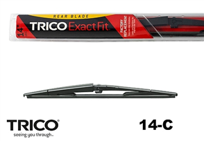 EXACT FIT REAR WIPER BLADE SIDE PINCH 350MM 14-C-REAR