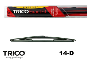 EXACT FIT REAR WIPER BLADE SNAP CLAW 350MM (14 INCH) 14-D-REAR
