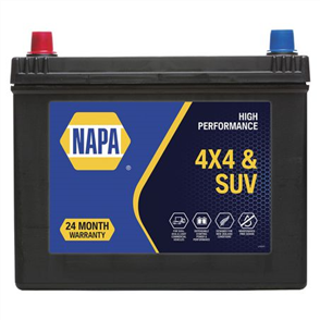 NAPA High Performance Battery 260L x 174W x 202Hmm 580CCA 12V