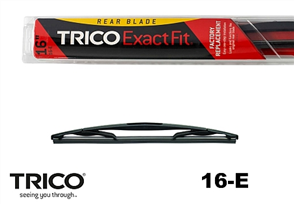 EXACT FIT REAR WIPER BLADE SNAP CLAW 400MM (16 INCH) 16-E-REAR