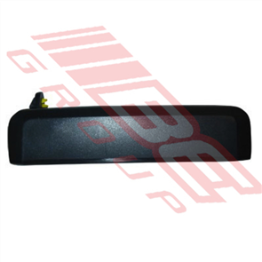 DOOR HANDLE - FRONT/REAR OUTER - BLACK - L/H - NISSAN NAVARA D21 1986